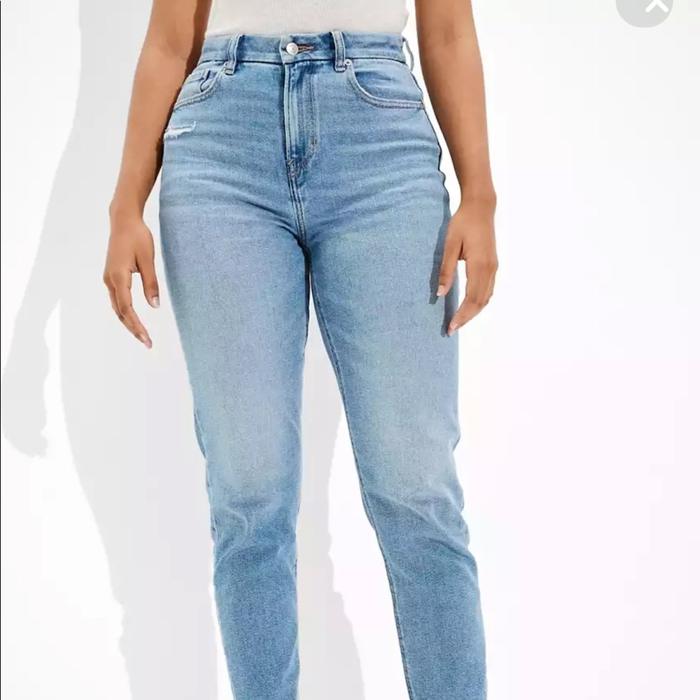 AE curvy mom jeans